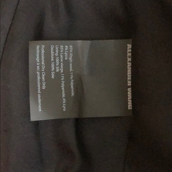 Alexander Wang slim fitted black blazer - Picture 9 of 9